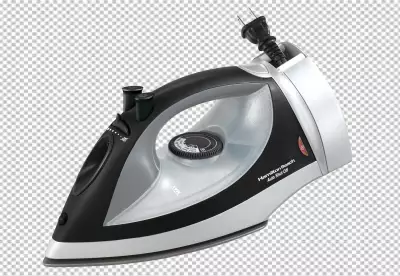 Black color iron png