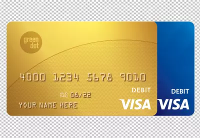 Credit Card Transparent Background Showcasing