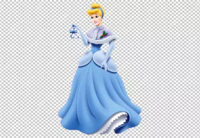 Cinderella dance movement transparent background png