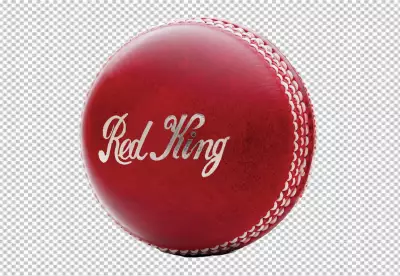 Realistic cricket ball PNG