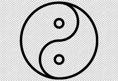 The icon of harmony equilibrium and dualistic forces