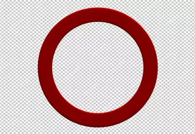 Circle PNG isolated on transparent background