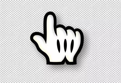 A white arrow pointing up with a blue arrow pointing up PNG