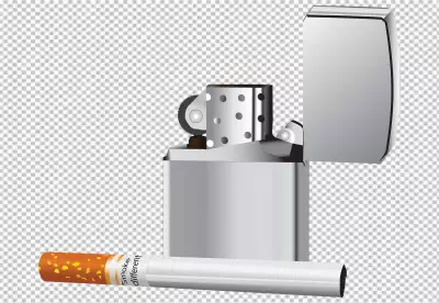 PNGOne cigarette isolated on white background