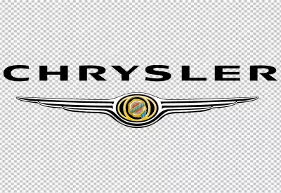 Chrysler car logo transparent bg PNG