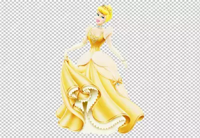 Cinderella fairytale character png