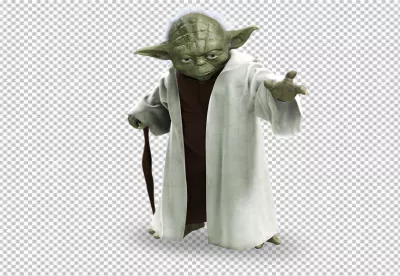 Master Yoda Full Body Portrait