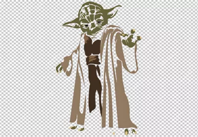 Yoda Jedi Master Iconic Character Artwork