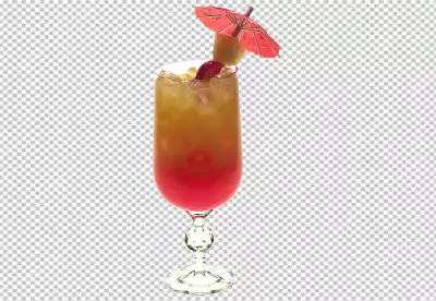 Refreshing cocktails collection in realistic style PNG BG