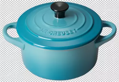 Pans and pots realistic set with frying pan saucepan and bowl PNG