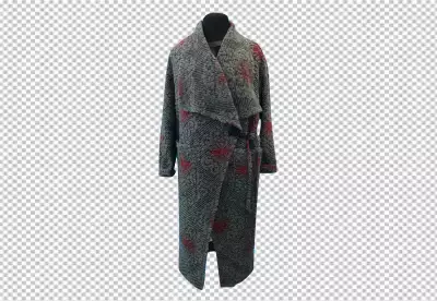 The classic  coat transparent background