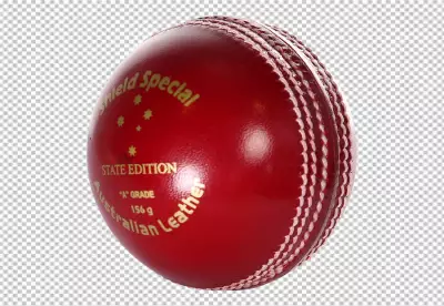Cricket ball transparent background PNG BG
