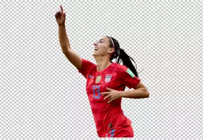 Alex Morgan Looking at sky