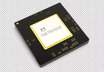 CPU Isolated on transparent background