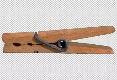 Closeup image of colorful clothespins