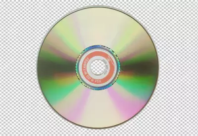 PNG CD Rom isolated on transparent background