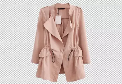 Leady coat transparent background