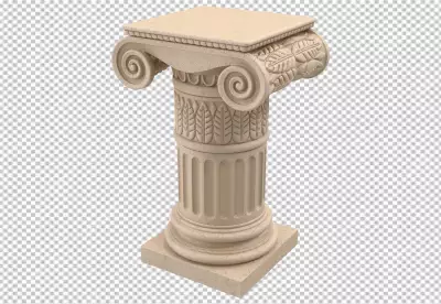 PNG Ancient white marble greek columns
