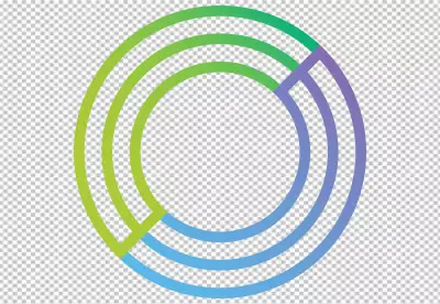 Circle coloring transparent background