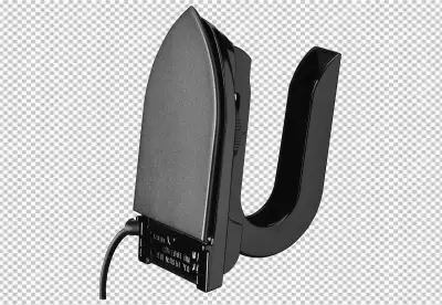 Clothes iron isolated on transparent background PNG