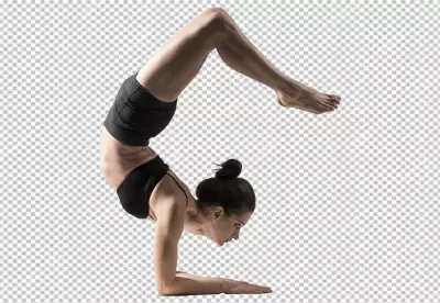 Beautifully highlights the woman’s grace and strength