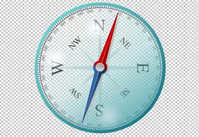  PNG drawn map compass background