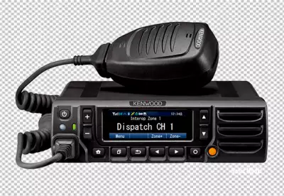 Walkietalkie realistic isolated on transparent background