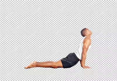 Artfully represents the woman's committed concentration and dynamic force