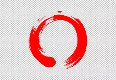 Holographic Reflections Circle Frame with Prism Light Effect PNG