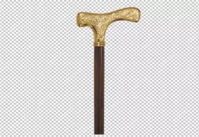Walking stick Assistive cane Gold, walking stick, gold