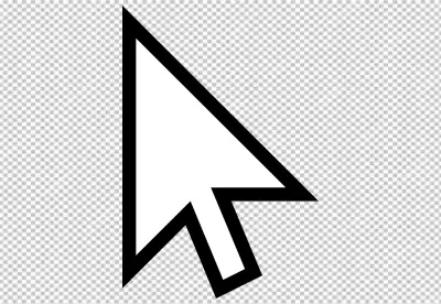 A paper airplane with a black triangle 