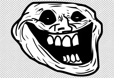 Trollface Rage comic Internet troll Internet meme