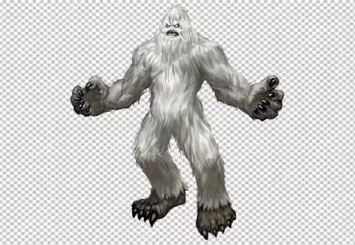 yeti is said to be shy and reclusive, and there have been few reported sightings of it