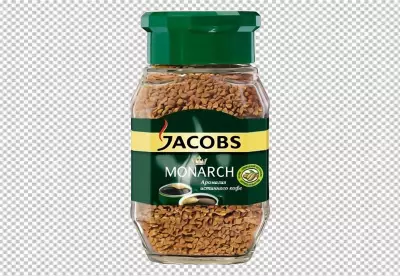  coffee beans sits next to a jar of coffee beans