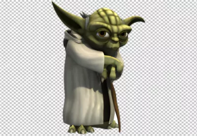 Master Yoda Animated Character Portrait
