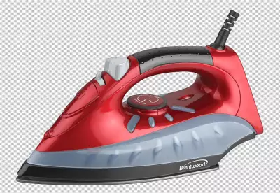 Red color iron png