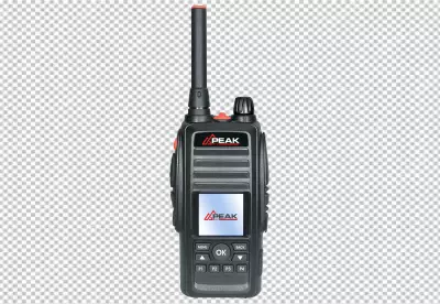 Army Military Walkietalkie realistic isolated on transparent background PNG
