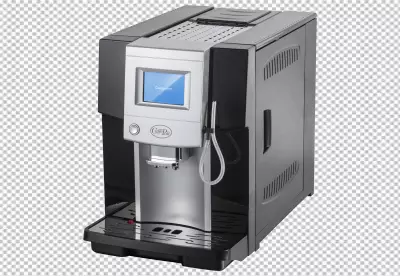 Espresso machine isolated on PNG background