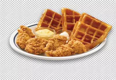 Crispy Chicken and Waffle Combo