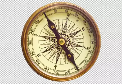 PNG Classic compass