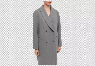 Leady night coat PNG