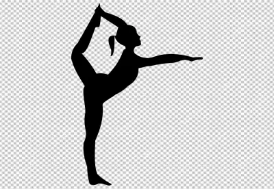 Elegantly illustrates the woman's determination and dynamic strength