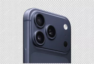 Close-up of Sleek Smartphone Triple Camera Module with Flash for Advanced Photography image