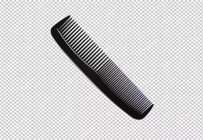 Comb isolated on transparent background