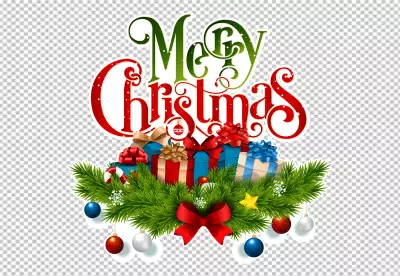 We wish you a very merry holly jolly christmas lettering greeting