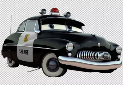 Sheriff Police Car from Disney's Cars