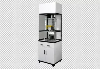 Professional Industrial 3D Printer Machine with Transparent Enclosure and Mobile Cabinet image