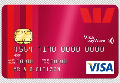 Isometric transparent glass effect credit card PNG BG