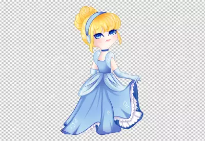 Cinderella baby character png