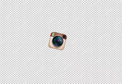Classic Instagram Logo Icon with Vintage Camera Design for Social Media Applications image